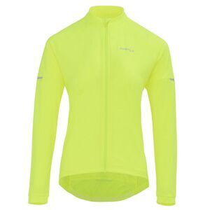 Pinnacle Womens/Ladies Logo Long-Sleeved Cycling Jersey / Yellow